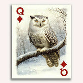 Queen of Diamonds - Regal Owl