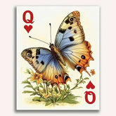 Queen of Hearts - butterflies