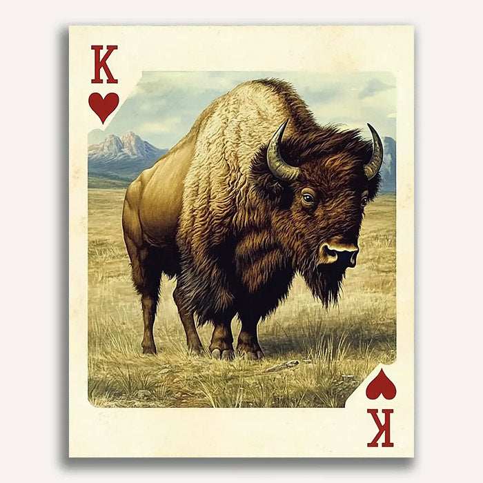 King of Hearts - Noble Buffalo