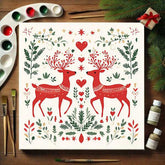 Weihnachtsschneelandschaft #35