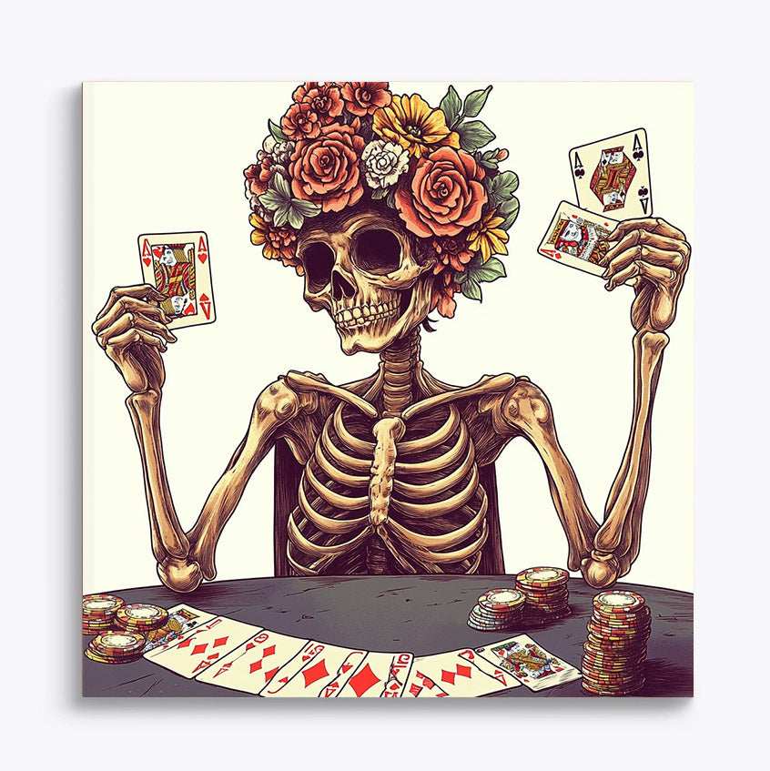 Skeletal Serenades Malen nach Zahlen #02