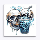 Skeletal Serenades Paint by Numbers #29