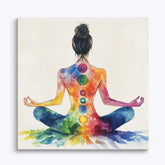 Yoga Flower Woman Paint by Numbers #07