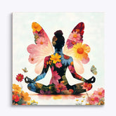 Yoga Flower Woman Paint by Numbers #14