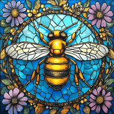 Abstract Colorful Landscape Paint by Numbers #43