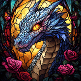 Abstract Colorful Landscape Paint by Numbers #48