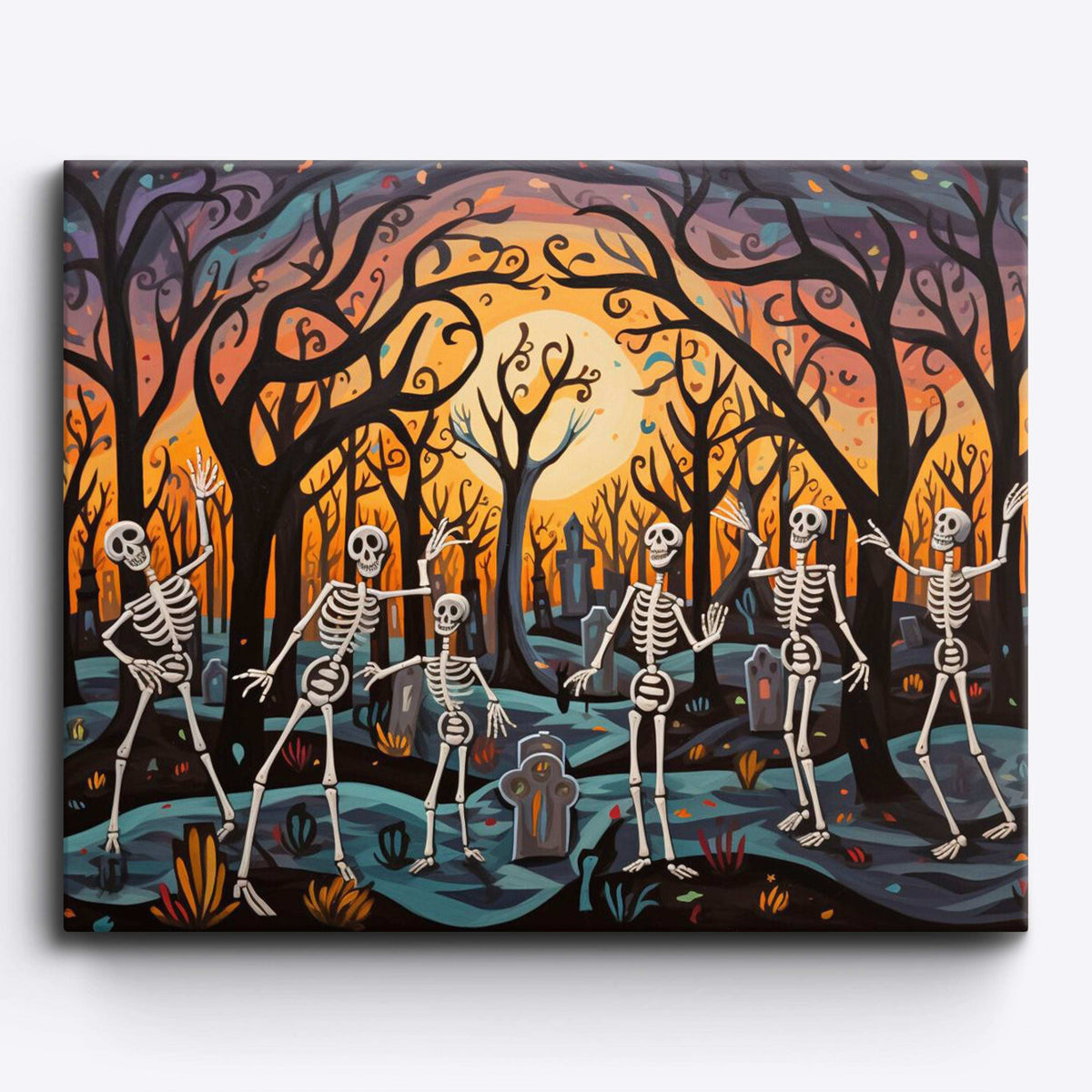 Spooky Skeleton Party - ColourCrash