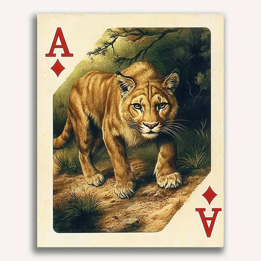 Ace of Diamonds - mountain lion