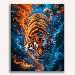 Burning Tiger - ColourCrash