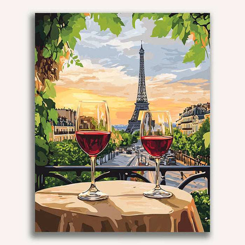 Paris and Wine - ColourCrash