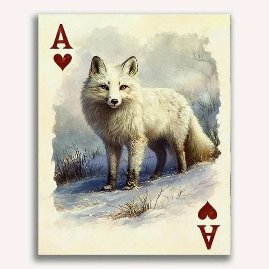 Ace of Hearts - Arctic Fox