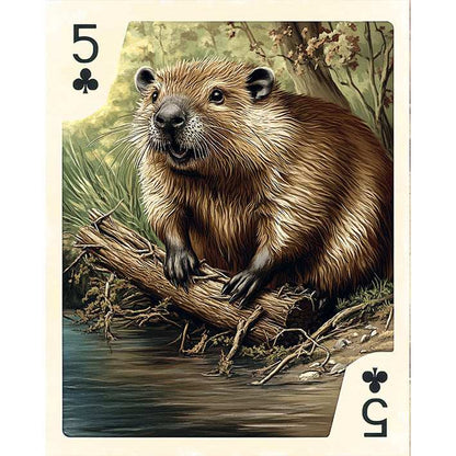 5 of Clubs - Otter