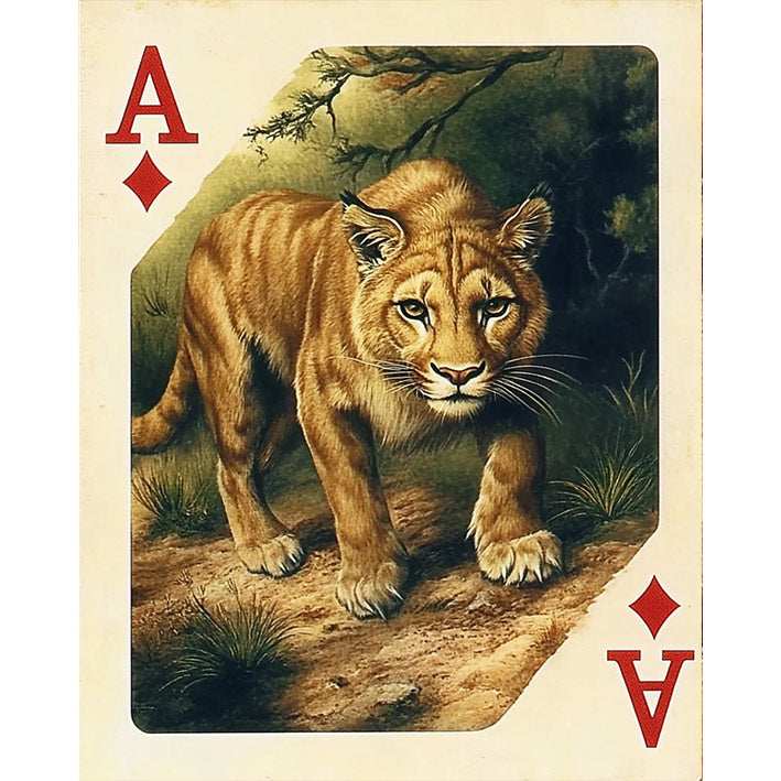 Ace of Diamonds - mountain lion