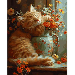 cat vase - ColourCrash