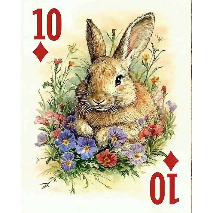 10 of Diamonds - Skittish Rabbit