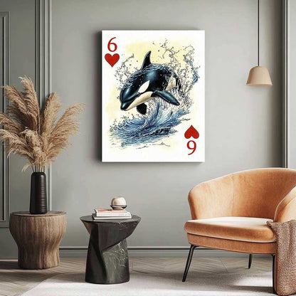 6 of Hearts - Orca