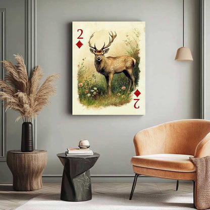 2 of Diamonds - Elk