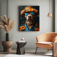 Mr. Dog with a Hat - ColourCrash