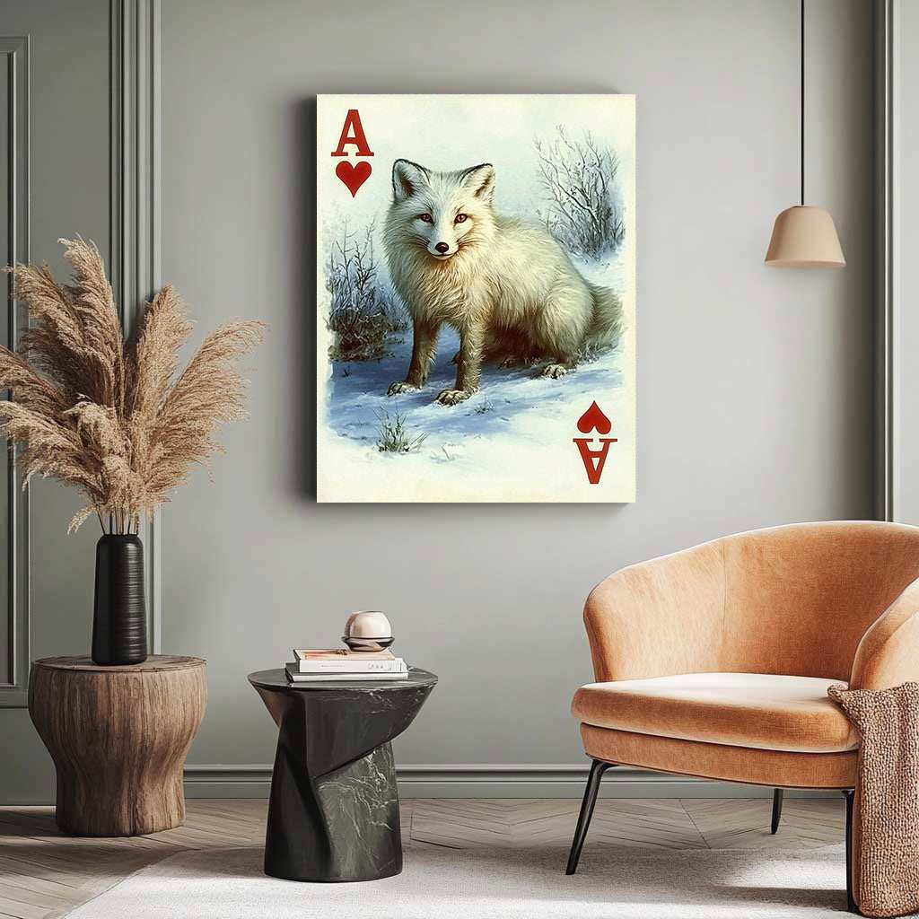 Ace of Hearts - Arctic Fox