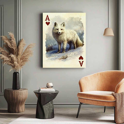 Ace of Hearts - Arctic Fox