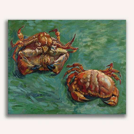 Two Crabs by Vincent Van Gogh - ColourCrash