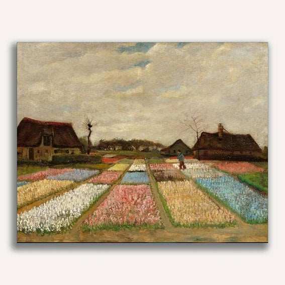 Bulb Fields by Vincent Van Gogh - ColourCrash