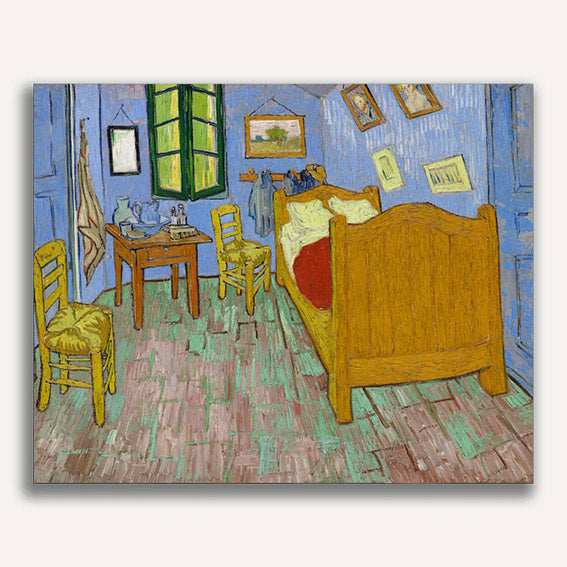 The Bedroom in Arles by Vincent Van Gogh - ColourCrash