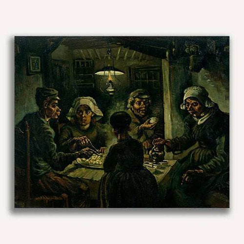 The Potato Eaters by Vincent Van Gogh - ColourCrash