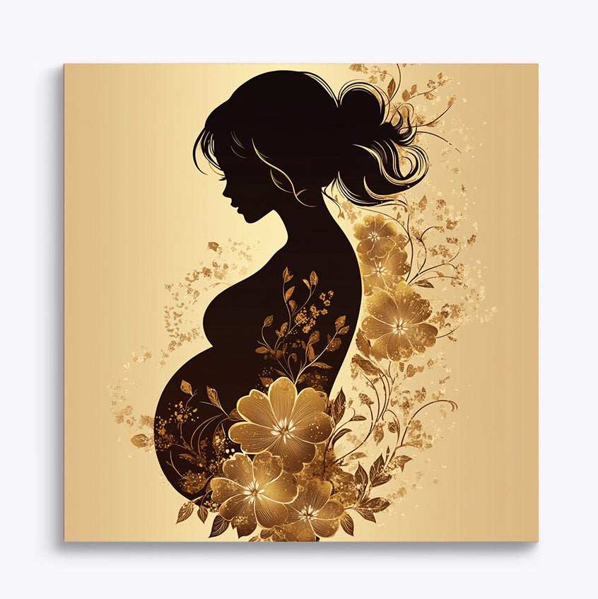 Maternity Flower Woman Paint by Numbers #07