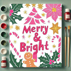 "Home for Christmas" Paint by Number Kit #46
