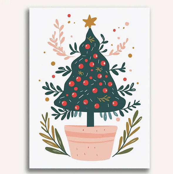 "Home for Christmas" Paint by Number Kit #39