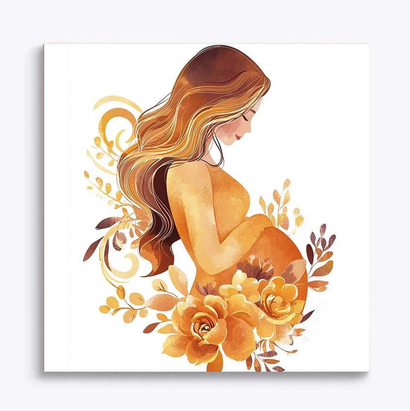 Maternity Flower Woman Paint by Numbers #09