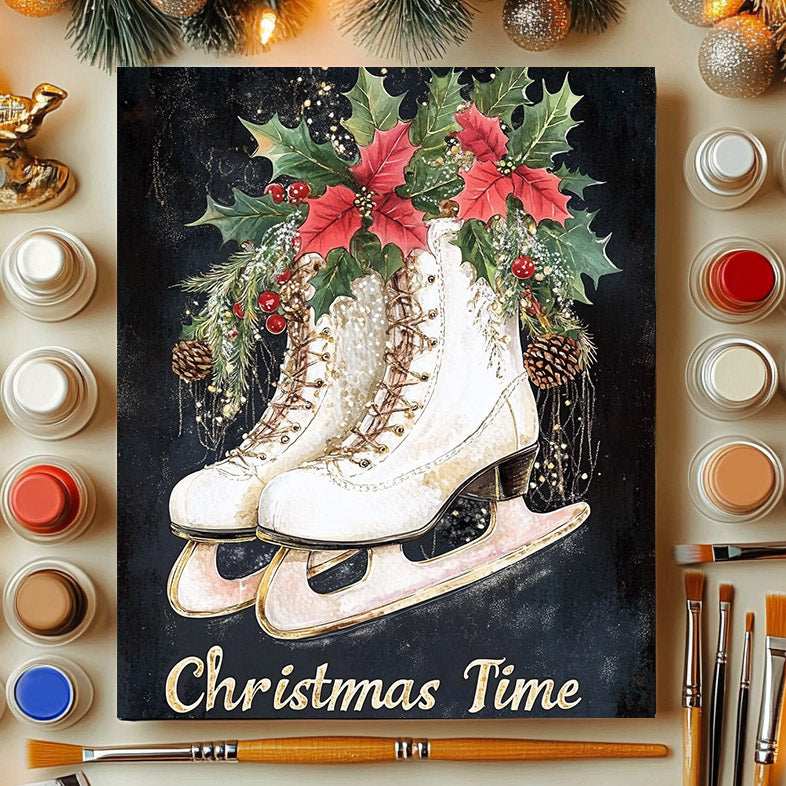 "Home for Christmas" Paint by Number Kit #47