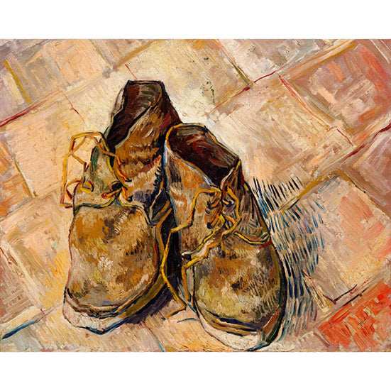 Shoes by Vincent Van Gogh - ColourCrash