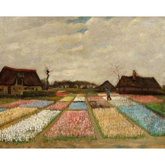 Bulb Fields by Vincent Van Gogh - ColourCrash