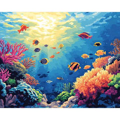 Coral Reef at Sunrise - ColourCrash