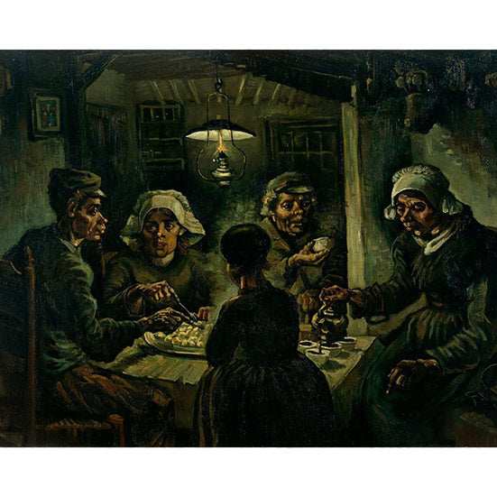 The Potato Eaters by Vincent Van Gogh - ColourCrash