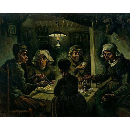 The Potato Eaters by Vincent Van Gogh - ColourCrash