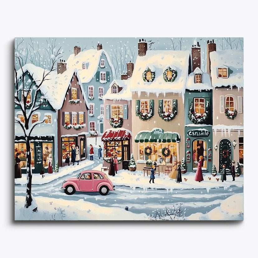 Weihnachtsschneelandschaft #20