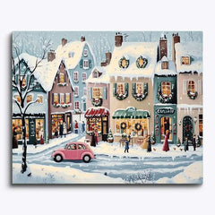 Weihnachtsschneelandschaft #20