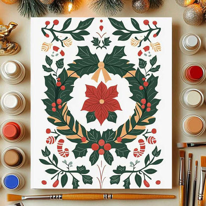 "Home for Christmas" Paint by Number Kit #29