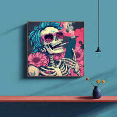 Skeletal Serenades Paint by Numbers #18