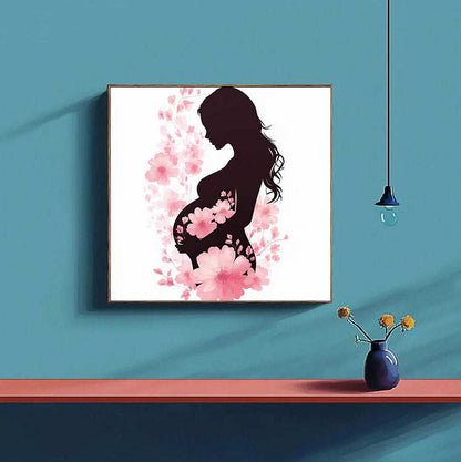 Maternity Flower Woman Paint by Numbers #12