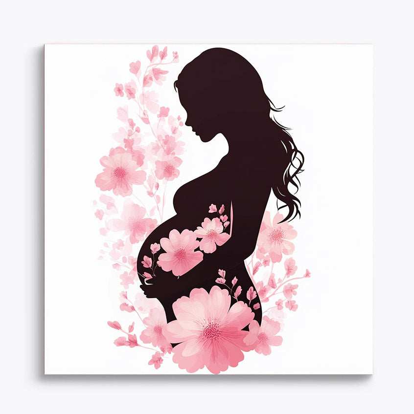 Maternity Flower Woman Paint by Numbers #12