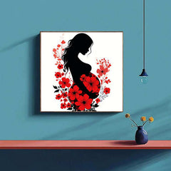 Maternity Flower Woman Paint by Numbers #13