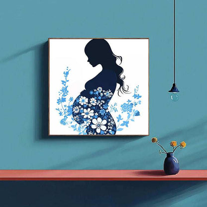 Maternity Flower Woman Paint by Numbers #14