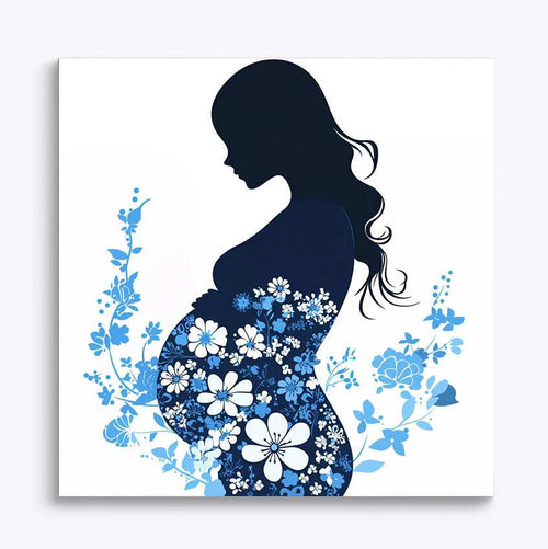 Maternity Flower Woman Paint by Numbers #14