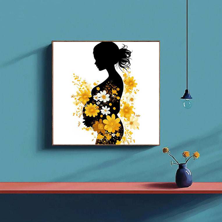 Maternity Flower Woman Paint by Numbers #15