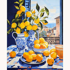 Lemons on the table - ColourCrash