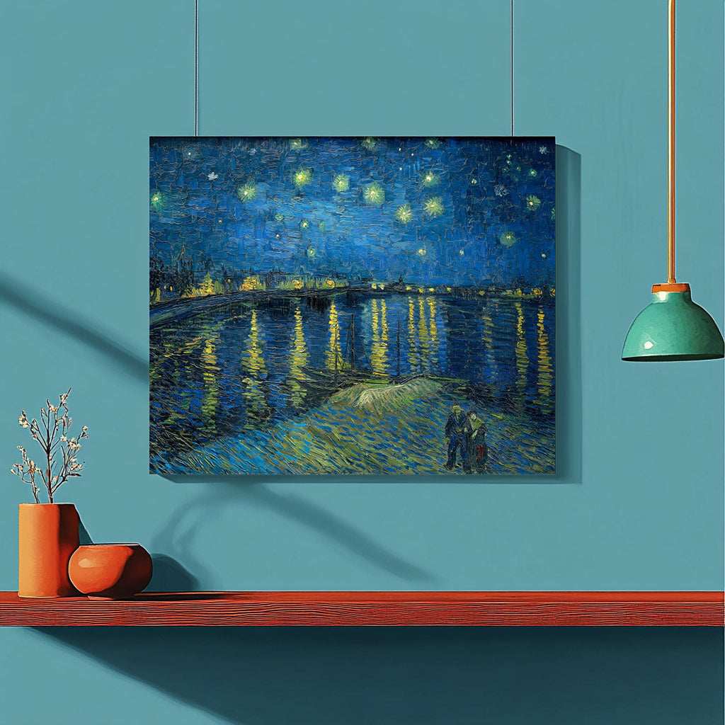 Starry Night Over the Rhône by Vincent Van Gogh - ColourCrash